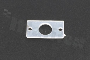 Uszczelka prostokątna do profilu, wymiary 16x0.85mm, grubość 1.0mm, silikon, holegasket fi 16mm x fi 8,5 mm x fi 1mm.