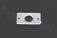 Uszczelka prostokątna do profilu, wymiary 16x0.85mm, grubość 1.0mm, silikon, holegasket fi 16mm x fi 8,5 mm x fi 1mm.