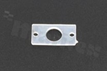 Uszczelka prostokątna do profilu, wymiary 16x0.85mm, grubość 1.0mm, silikon, holegasket fi 16mm x fi 8,5 mm x fi 1mm.