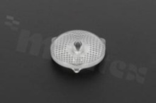 Backlight lens, diameter: 15,4mm, height:4,9mm, hole size for the LED diode: 3,2mm