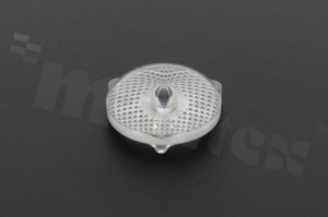Backlight lens, diameter: 15,4mm, height:4,9mm, hole size for the LED diode: 3,2mm