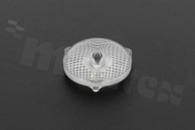 Soczewka typu backlight, średnica:15,4 mm, wysokość: 4,9 mm, , wielkość otworu pod diodę LED : 3,2 mm