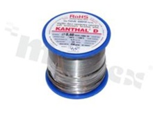 Drut oporowy grzejny Kanthal; renomowanego szwedzkiego producenta; średnica 0.60mm; SWG 24; -100+1300 st.C; 122m; 250g.