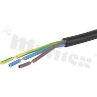 Power cables, computer cables; 2 m; Black; 10 A; PVC