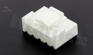 Korpus złącza kablowego; w rastrze 3.96mm; 5-stykowego; żeńskie; na przewód AWG#16-22; 250V/10A