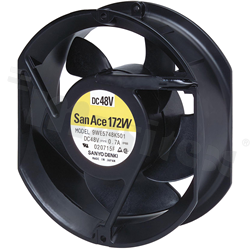 Fan; splash-proof; DC; 24VDC; 172x150x51mm; 8.5m3/min; 60.0dB; IP68.
