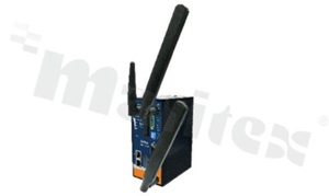 Industrial 802.11 b/g 3.5G VPN Router with 2 x 10/100Base-T(X); 1 Port RS-232/422/485 & 4 DI/DO Gateway; EU band; operating temperature -10+60 deg.C; supply 12...48VDC; DIN rail mountable
