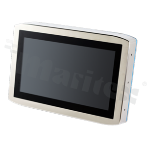 Monitor przemysłowy 15.6"; 16:9; FULL IP66/IP69K; typ dotyku: CTP; 16.2M kolorów; 1920x1080; jasność 450 nitów; kontrast 800:1; kąt widzenia 170/170; VGA(M12); HDMI(IP67); USB(M12); temp. pracy: -20+60 st.C; zasilanie 12V-24V DC (M12); VESA