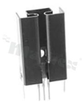 Heatsink; TO-220; 9.02x21.84x19.05mm; black; anodized aluminium; RoHS.