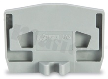 End plate; mounting tool; 4mm thick; orange