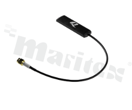 Antenna; rectangular; Wi-Fi/V2X; 2400-7125MHz; 4.6dBi; VSWR<3.0; linear; omni-directional; RG174; 0.209m; SMA; adhesive; 16x60x6.3mm