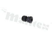 Dławica kablowa M12; nylonowa; M20x1,5  3- 6,5mm;flat O-ring; z nakrętką; czarna