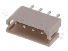 Header for PCB; pitch 2.5mm; 4-contacts; THT; male; top entry; 250V/3A