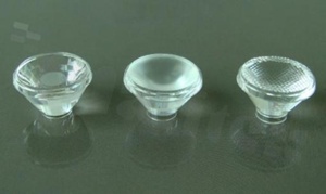 Soczewka do diod LED high power; kąt rozsyłu: 10 stopni FWHM; ilość diod: 1; rozmiar: okrąg 19.8mm; wysokość: 12.5mm; rodzaj materiału: PMMA; PC; sposób mocowania: klej