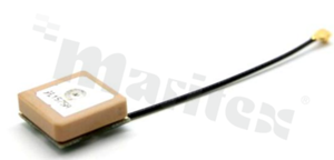 Antena; patch; GNSS; 1575.42MHz; 2.0dBic/16.0dB; VSWR<2.0; RHCP; RF1.13/custom; custom; SMD; 15x15x6.5mm