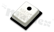 AOSONG AHT10 - czujnik wilgotności i temperatury do montażu SMD, skalibrowany, wyjście I2C, 4x5x1.6mm, dokładność: 2% RH, 0.3st.C, zasilanie: 1.8V -3.6V