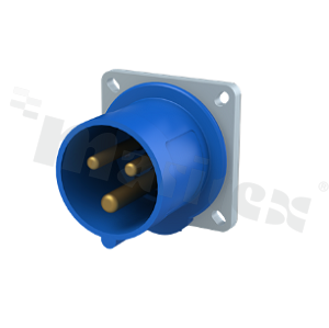216B6; Gniazdo panelowe; zasilające AC 3-fazowe; męskie; 16A; 250VAC; IP44; seria Easy&Safe