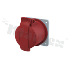 332RU6; Panel mounted socket; series Easy&Safe