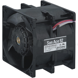 Fan; counter-rotating; DC; 12VDC; 92x92x76mm; 5.8m3/min; 81.0dB.