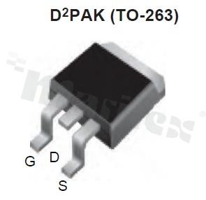 Tranzystor: N-MOSFET; unipolarny; 60V;50A; 0.032ohm; 150W; -55+175 st.C; SMD; TO-263 (D2PAK)