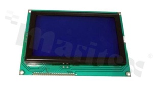 Display LGM; LCD graphic; 240x128; STN blue; LED backlighting white; view 6:00;