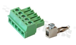 Listwa zaciskowa rozłączalna; w rastrze 3.50mm; 10-torowa; żeńska; na przewód 0.5-1.50mm2(28-16AWG); kierunek wtykania równoległy do osi przewodu; styki z fosforobrązu; mosiężna klatka przewodu; UL 300V/8A