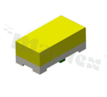 LED RF-WU0402DS-DD-B H10-J10; SMD; obudowa 0402; biała zimna; 20000K; 150-530mcd/5mA; 2.6-3.3V; water clear; 140 stopni; 1.0x0.5x0.4mm