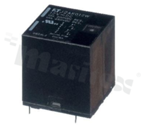 Przekaźnik elektromagnetyczny; prąd znamionowy 2x10A; napięcie cewki 12V DC; podwójny styk zwierny (DPST-NO); moc cewki 530mW; 10A/450V DC; montaż: THT