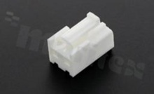 Crimping terninal housing, 2 contacts, 3,96mm pitch, with locking mechanism, applicable wire AWG #16-#22, 250V/7A