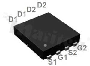 Transistor: Dual P-MOSFET; unipolar;-60V; -15A; 0.0068ohm; 33W; -55+150 st.C; SMD; PowerPAK-SO8