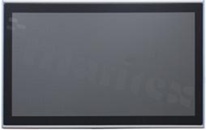 Monitor panelowy 18.5"; 16:9; IP54 front; typ dotyku: CTP; 16.7M kolorów; 1366x768; jasność: 250 nitów; konrast 1000:1; kąt widzenia 170/160; VGA; DVI-D; HDMI; temp. pracy: 0+50st.C; zasilanie 12V DC; VESA