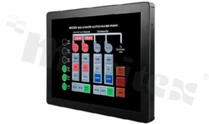 Komputer panelowy 17"; pojemnościowy ekran dotykowy 1280x1024; IP65 front; IntelCeleron J1900 2.0GHz; do 8 GB RAM; SATA;CF; 2x USB;COM; HDMI; LVDS; 2x LAN; Audio; 2x mPCIe