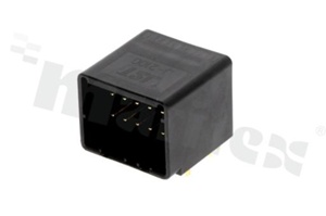 Header for PCB; pitch 2.50mm; 12-contacts; THT; male; side entry; 250V/4.6A