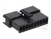 Crimp terminal housing; pitch 2.50mm; 10-contacts; female; applicable wire AWG#28-22