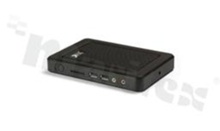 Digital Signage System; VIACortex-A17 1.4GHz quad-core processor; 2GB RAM; 8GB eMMC; SD slot; VGA; HDMI; 3x USB; 2x LAN; Audio; WiFi (optional); Bluetooth (optional); Android; 4K UHD