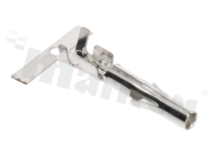Styk; żeński do złączy PMH; mosiądz; cynowany; 0.5-1.5mm2; 20AWG-16AWG