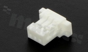 Korpus złącza kablowego; w rastrze 1.00mm; 3-stykowego; żeńskie; na przewód AWG#28-32; 50V/1A