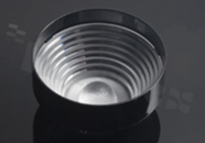 Reflektor do diod LED COB; kąt rozsyłu: 38 do 44 stopni FWHM; ilość diod: 1; rozmiar: okrąg 70mm; wysokość: 36.3mm; rodzaj materiału: PMMA; PC; sposób mocowania: gniazdo