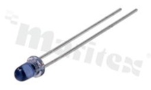 LED; IR transmitter /PAR/ 2k; blue; 940nm; D3mm