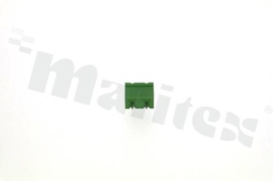 Pluggable terminal block; pitch 7.50mm; 2-ways; male; vertical pin header; closed type; UL 300V/15A