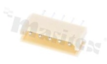 Header for PCB; pitch 2.50mm; 5-contacts; THT; male; top entry; 250V/3A