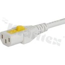 Kable zasilające, komputerowe; 3 m; -25 st.C - 70 st.C; Female; White