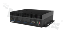 Bezwentylatorowy komputer wbudowany; Core i3/i5/i7/ Pentium Gold G5400T; Celeron G4900T; RAM: do 64GB; 2xCOM; 6xUSB; 2xLAN; 3xSIM; 2xHDMI; DP; GPIO; Audio; M.2 Key E; M.2 Key B; CANBus; mPCIe; TPM 2.0; temp. pracy: -40+60C; 12/24VDC