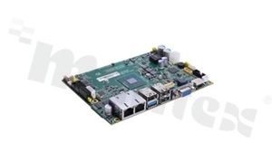 Bezwentylatorowy komputer jednopłytowy 3.5''; IntelCeleron J1900; 2xRAM+8GB; 4xCOM; 5xUSB; 2xLAN; VGA; LVDS; HDMI; DIO; Audio; mSATA; PCIe; temp. pracy: -20+70C; zasilanie 10-24V DC