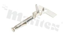 Metal terminal; female; for HP4141A housings; for cable AWG#26-22