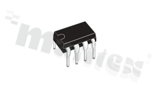Integrated Circuit Comparator; CH: 2; open collector; universal; 25nA; 2-30V; -40+125 deg.C; THT; DIP8