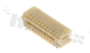 Non-ZIF connector for FFC/FPC; pitch 1.00mm; 8-contacts; SMD; side entry