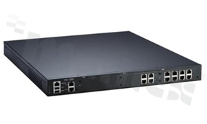 1U Rackmount Network Appliance Platform with LGA1155 Socket Intel  Xeon  E3 Processors; Intel C216 and up to 26 LANs