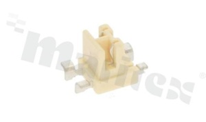 Złącze żeńskie; SMD; Ilość styków: 2; obciążalność 1A; napięcie 125V