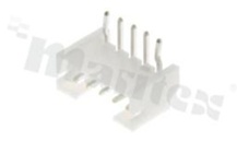 Złącze Kablowe do PCB; w rastrze 2.00mm; 5-stykowe; montaż THT; męskie; poziome; 100V/2A